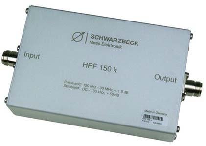 Schwarzbeck HPF 150 k High Pass Filter
